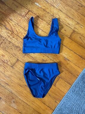 Royal Blue Two-Piece Bikini Set